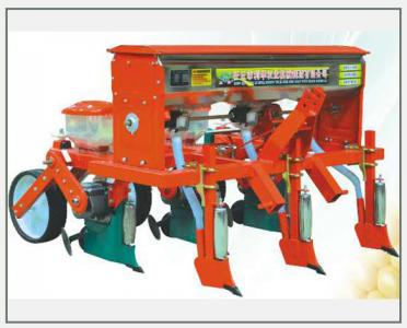 三行玉米免耕施肥精播機